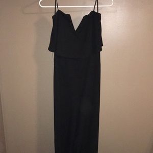 Black lulus strapless jumper